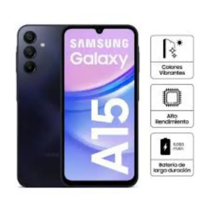 New Arrival Samsung Galaxy A15 256GB+8GB 50MP Triple Camera Mediatek Helio G99 6.5" 90Hz Display Android 14 25W 5000mAh Type-C Charge Smart Phones