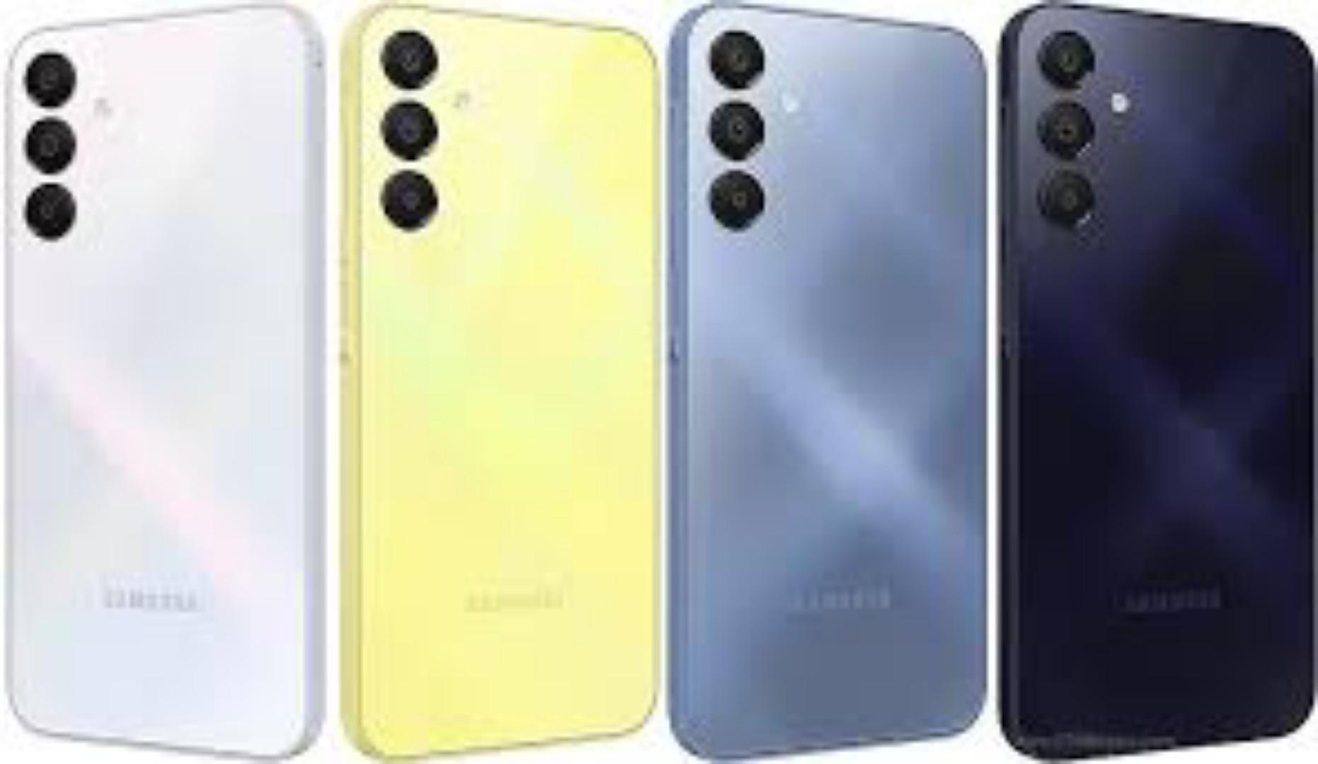 New Arrival Samsung Galaxy A15 256GB+8GB 50MP Triple Camera Mediatek Helio G99 6.5" 90Hz Display Android 14 25W 5000mAh Type-C Charge Smart Phones