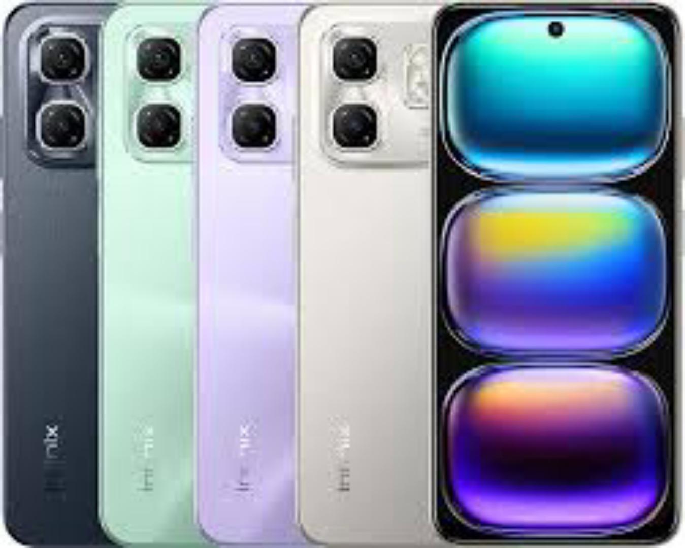 [Tech Week] Infinix Hot 50i 128GB + 12(6+6)GB 6.7" Screen Phone Dual SIM 4G Network 5000mAh Battery with 18W Type-C Charging 48MP Camera Fingerprint Lock Android 14 G81 Smartphones