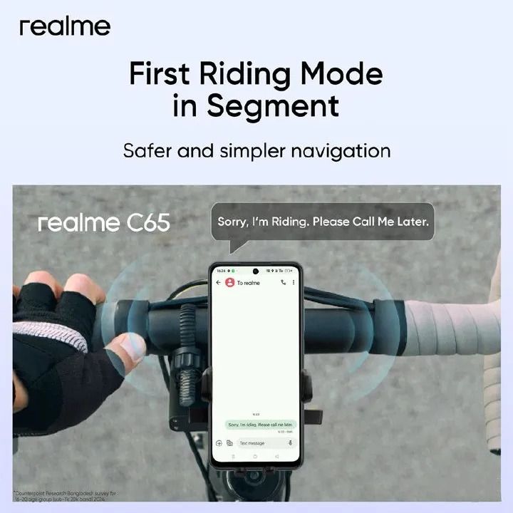 [ BRAND NEW ] Realme C61 128GB+6GB 90Hz 6.74'' 50MP 7.84mm Thickness 5000mAh IP54 Waterproof Android 14 Type-C Dual Sim Face and Fingerprint Unlock phone Smart Phones