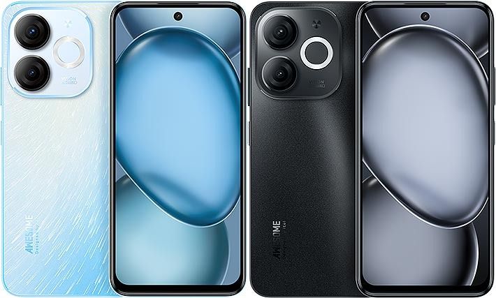 [BRAND NEW] Itel A80 128GB ROM  + 4GB RAM  6.7" 120Hz Screen 4G Network Dual SIM Phone 50MP Camera 5000mAh Battery Fingerprint and Face Unlock Android 14 Fashion Smart Phones