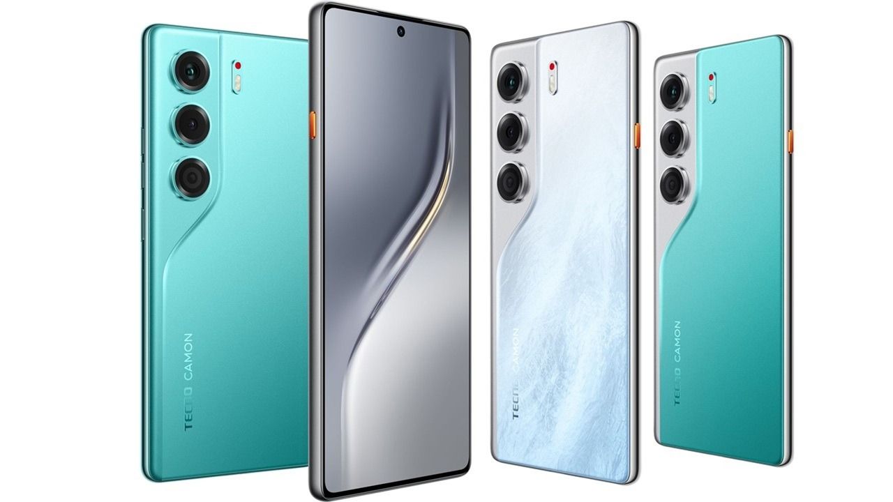Tecno Camon 40 128GB+16(8+8)GB RAM 6.78" AMOLED 120Hz Screen MTK Helio G100 Ultimate 45W 5200mAh 50MP Dual Speaker Android 15 Smart Phones Dual Sim phone