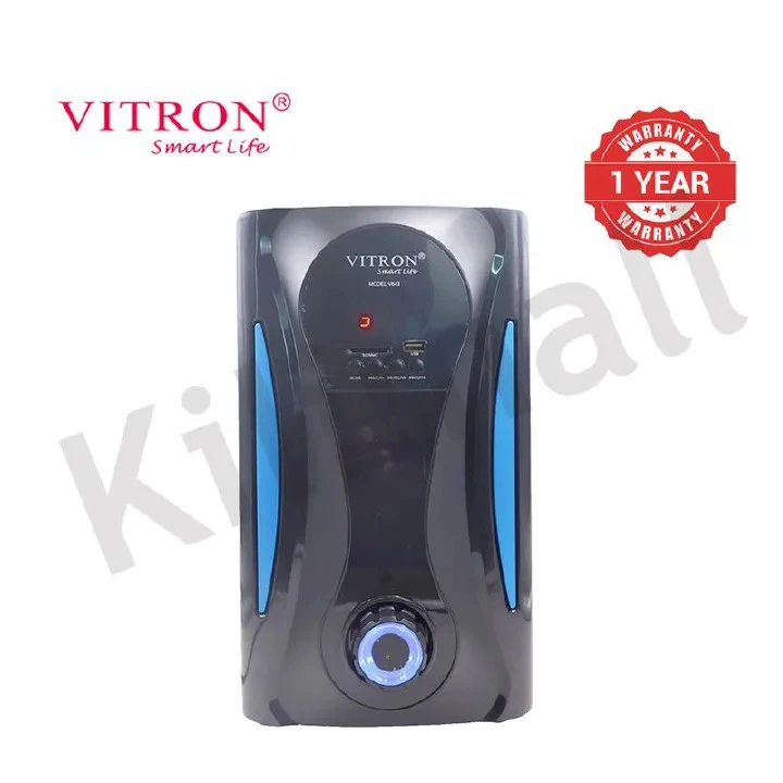Vitron  V643 3.1CH  X-Bass Home Theatre System with Remote Control V643 Bluetooth Woofer Speaker System Subwoofer Home Audio System USB SD MP3 FM Radio 10000W Black 10000W-1 year warranty