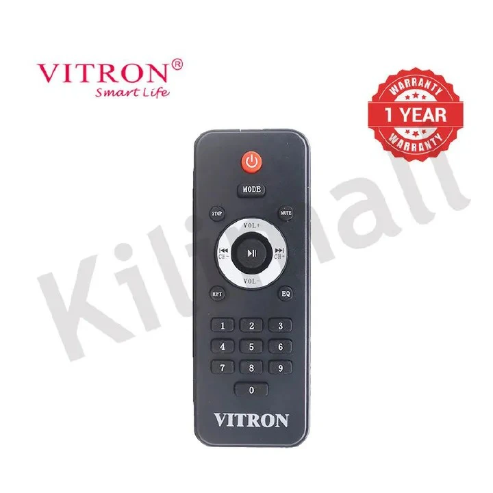 Vitron  V643 3.1CH  X-Bass Home Theatre System with Remote Control V643 Bluetooth Woofer Speaker System Subwoofer Home Audio System USB SD MP3 FM Radio 10000W Black 10000W-1 year warranty