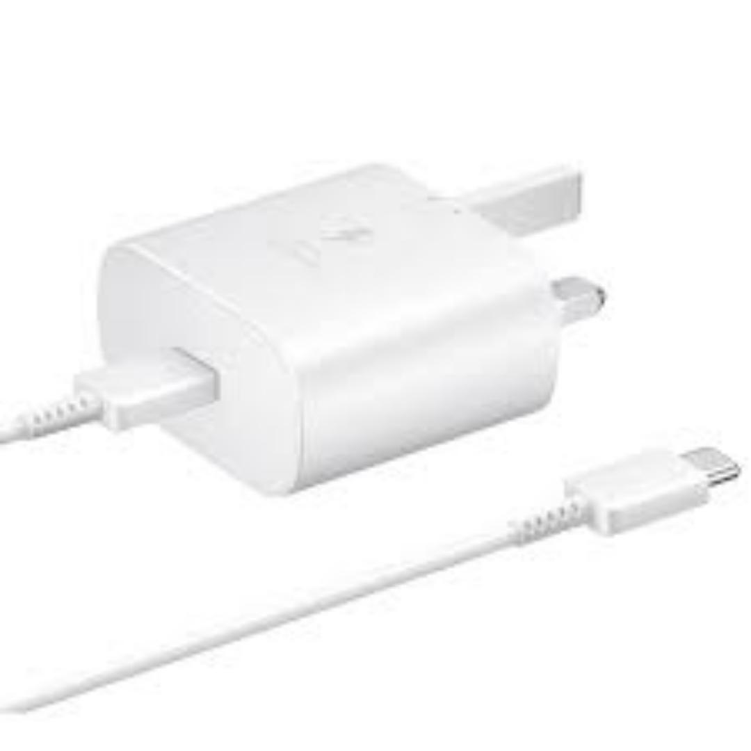 25 W Fast Charger Adapter With C Output For Samsung A16,A15,A05S,A06S,A26,A36,A36A14,A24,A34,A54,A74