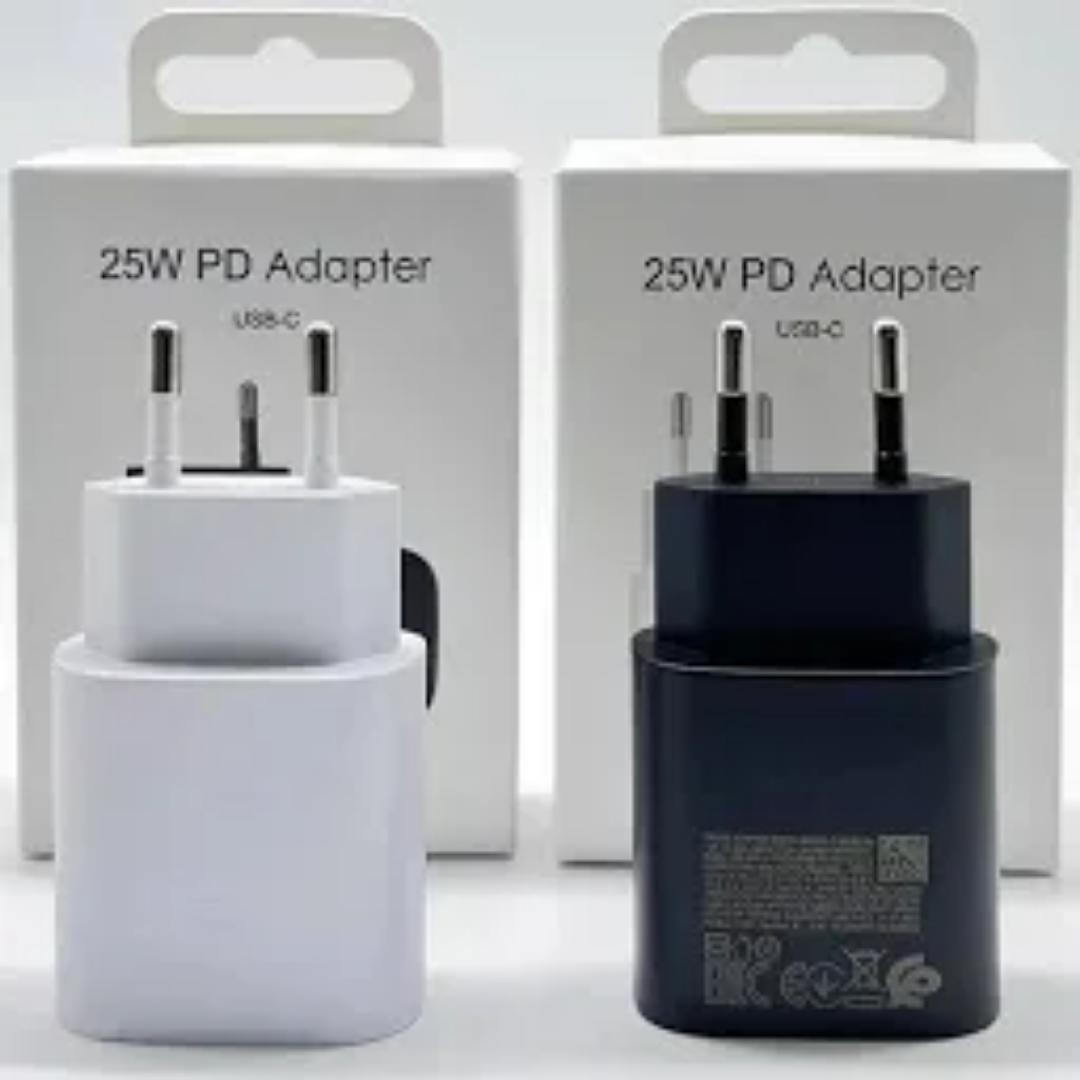 25 W Fast Charger Adapter With C Output For Samsung A16,A15,A05S,A06S,A26,A36,A36A14,A24,A34,A54,A74