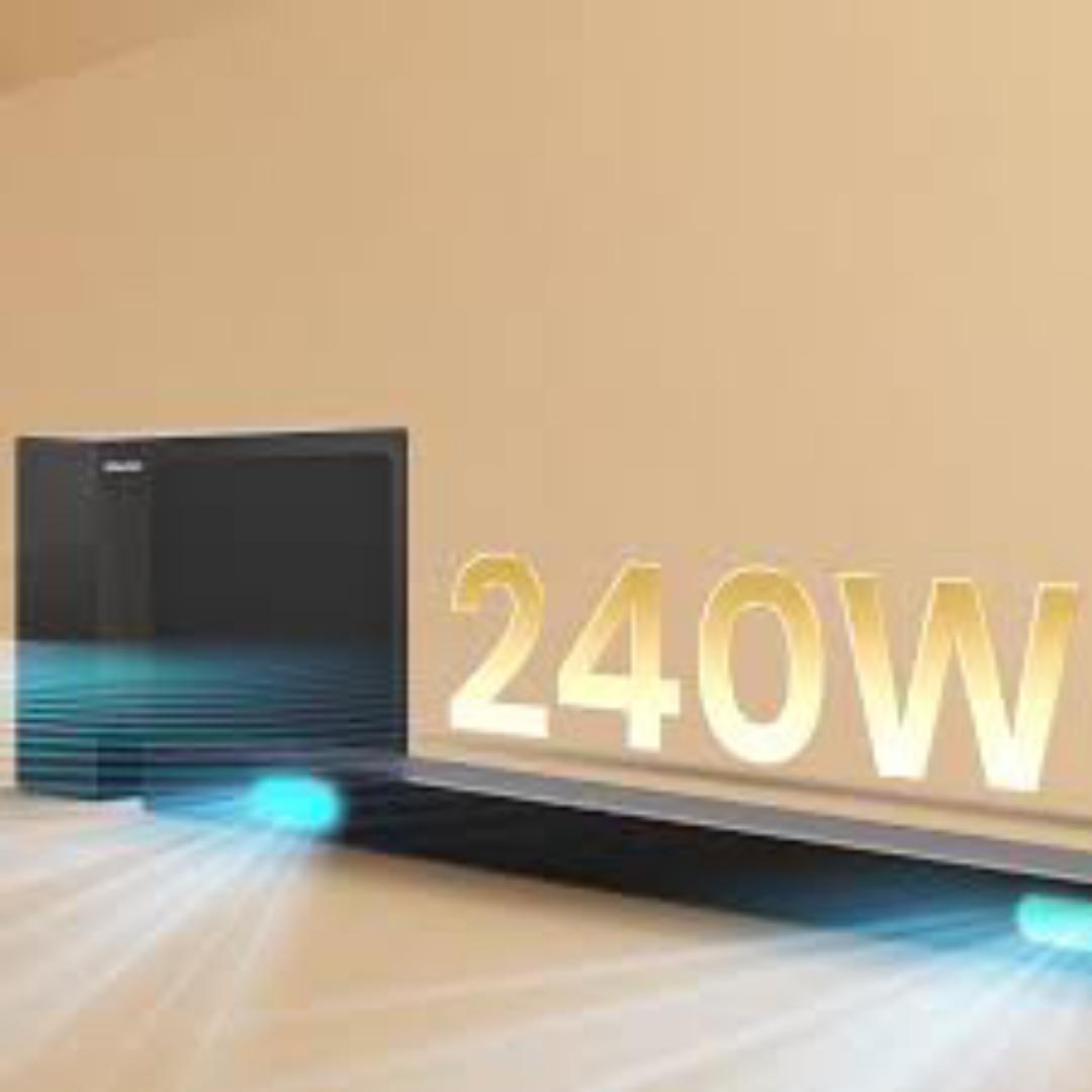 Hisense HS2100 2.1 Ch 240W Sound Bar with Wireless Subwoofer - DTS Virtual X, Dolby Audio, Ezplay, 6 EQ Modes, HDMI ARC, Bluetooth 5.3