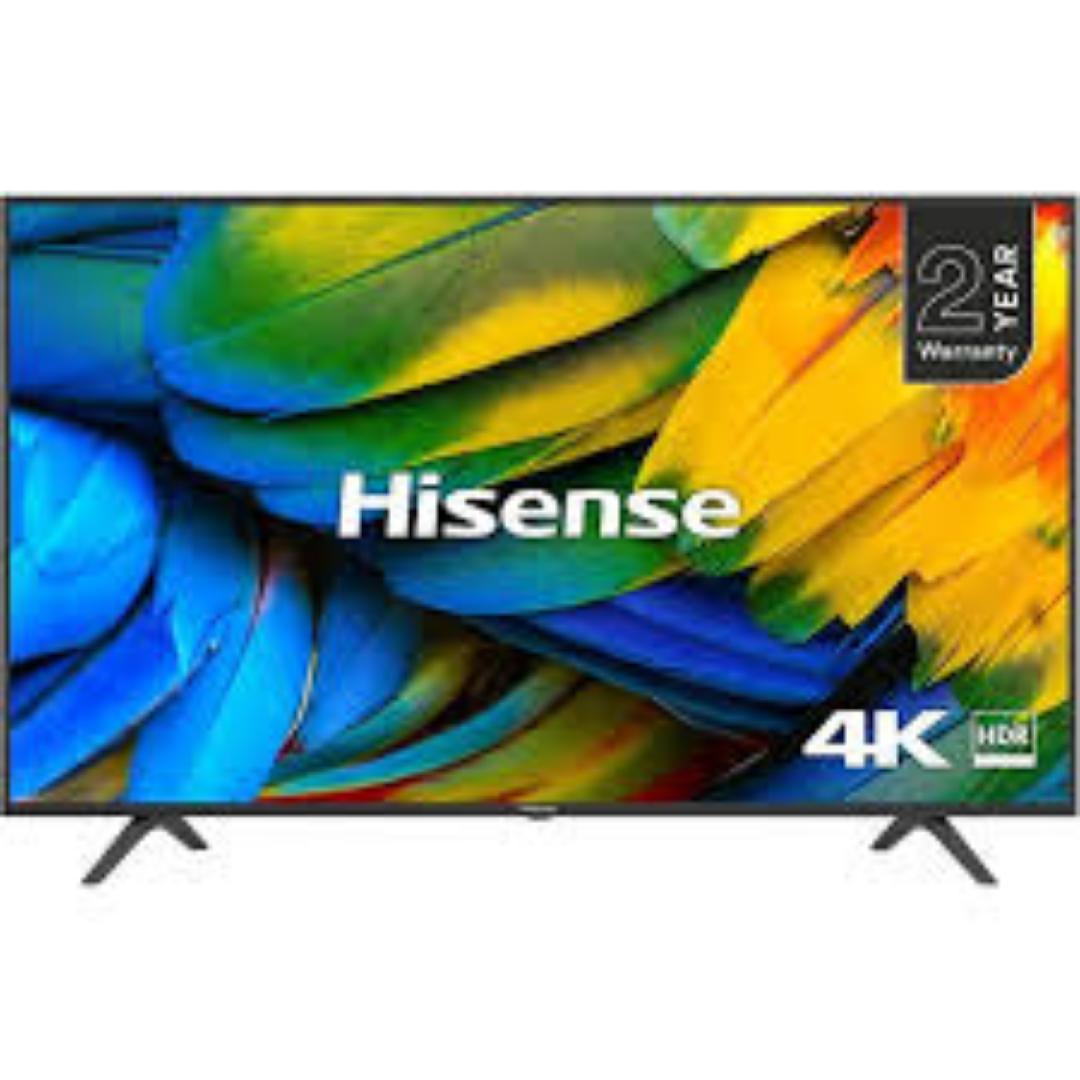 Hisense 43A6- 43" Inch FRAMELESS,VIDAA OS,DOBLY AUDIO, SMART TV,BLUETOOTH,4K ULTRA HD  TV,IN-BUILT WI-FI-2024 MODEL,NETFLIX,YOUTUBE