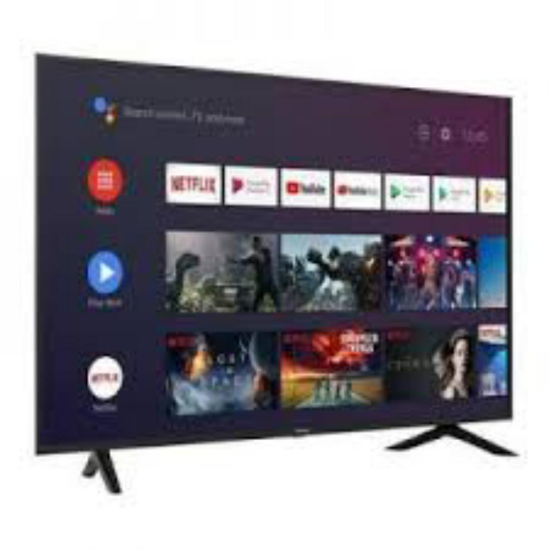 Skyworth 43' inch 4k  Frameless Smart GOOGLE TV  Android Bluetooth Enabled Netflix Youtube I-cast Prime Video Google Play Assistant Television CHROME CAST  In built Wi-FI & OK GOOGLE.