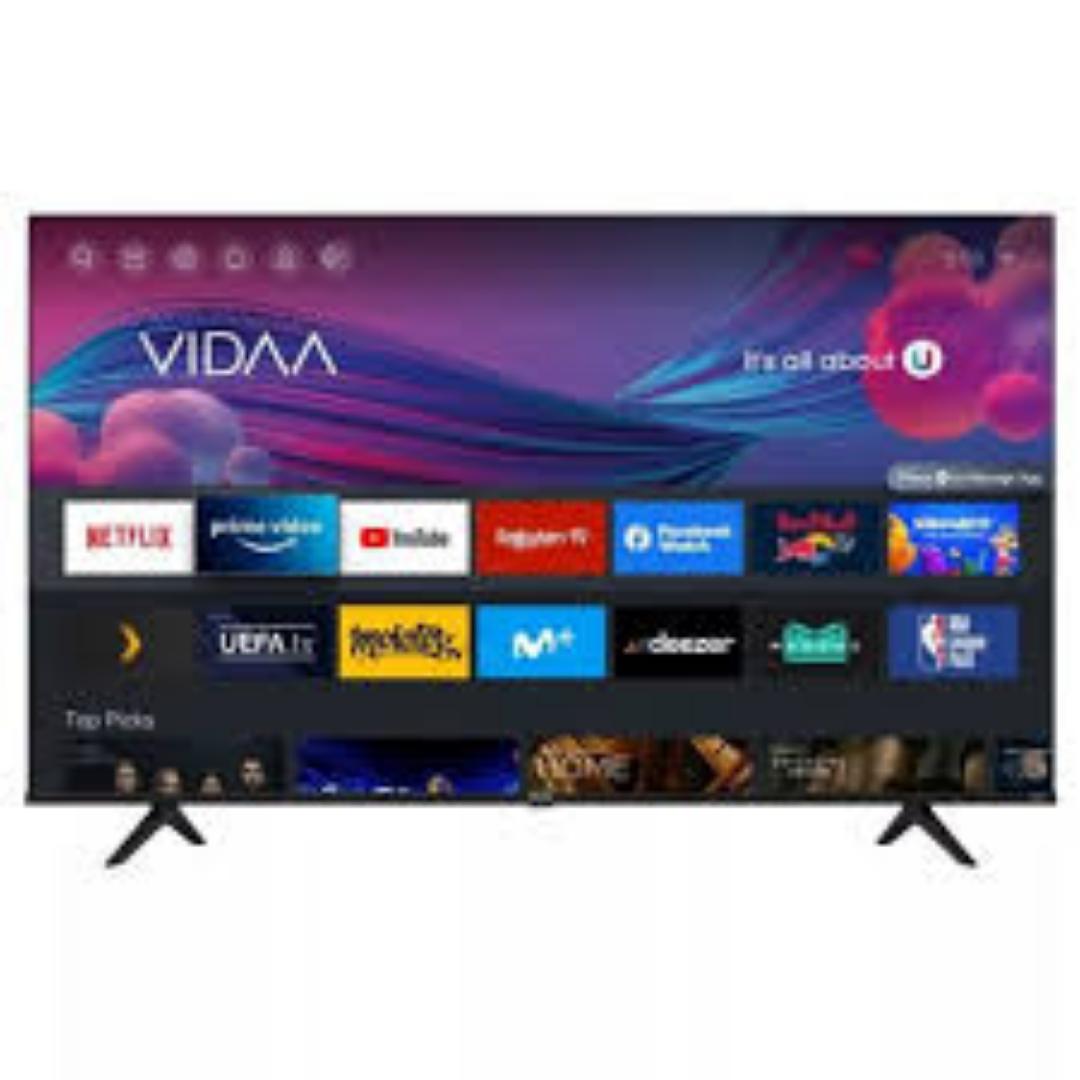 Vision Plus 50 inch Smart TV Frameless VP8850KV 4K UHD Frameless V+ OS Television 50"  Bluetooth, NETFLIX OFFICIAL SMART CONTENT TV, DOLBY AUDIO V B