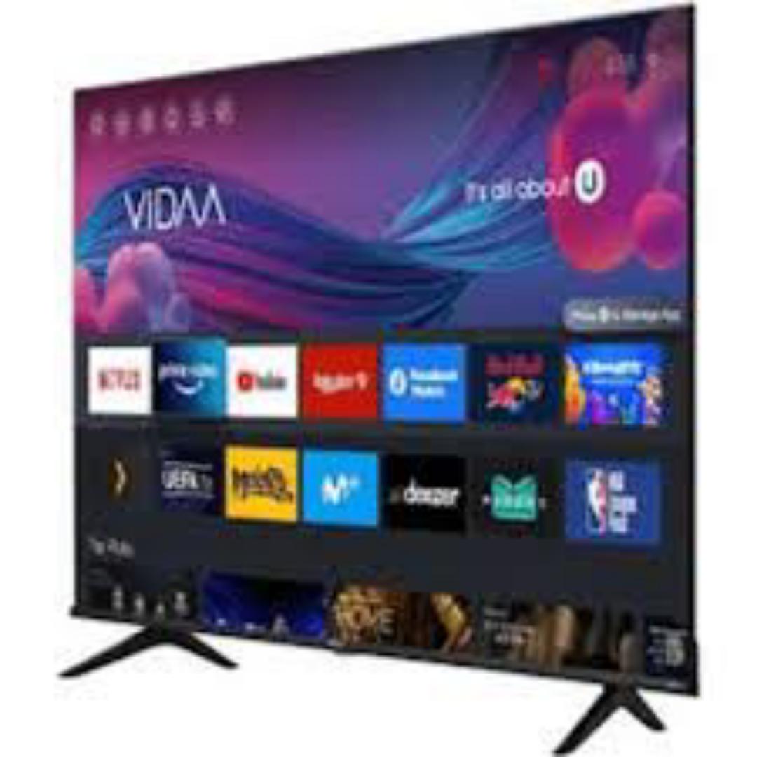 VISION PLUS 65" inch Smart TV Frameless 4K UHD Frameless V+ OS Television 65", NETFLIX OFFICIAL YOUTUBE, DOLBY AUDIO, BLUETOOTH, VP8855KV 1YR WARRANTY.
