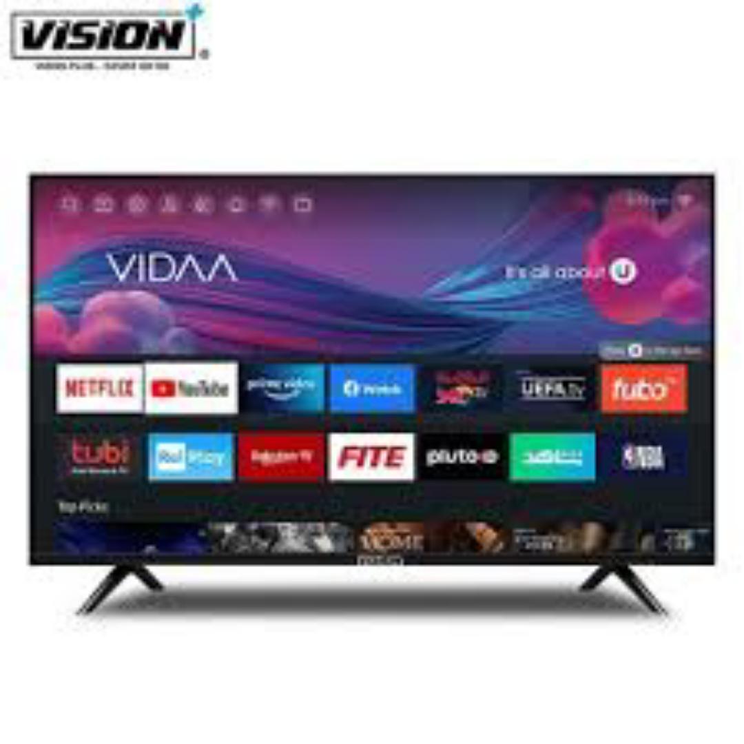 Vision Plus 75" 4K -VP8877Kv LATEST VIDAA SMART TV with VOICE CONTROL,WI-FI,NETFLIX