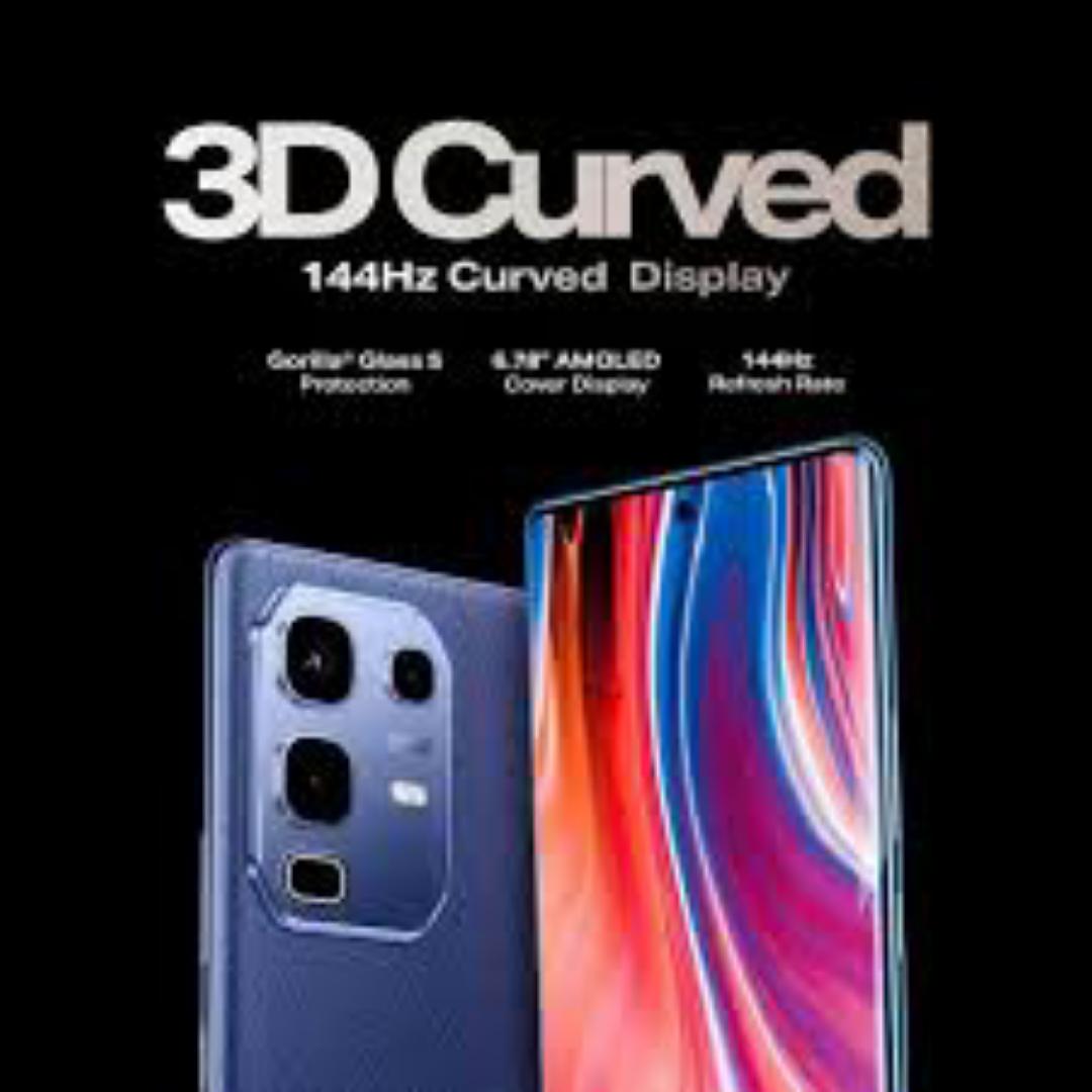Infinix Note 50S 5G Network 256GB+16GB (8+8)GB RAM 6.78" 144Hz Screen Dual SIM Phone 63MP Camera 5500mAh Battery 45W charging Android 15 MediaTek Dimensity 7300 Ultimate Smart AI Phones