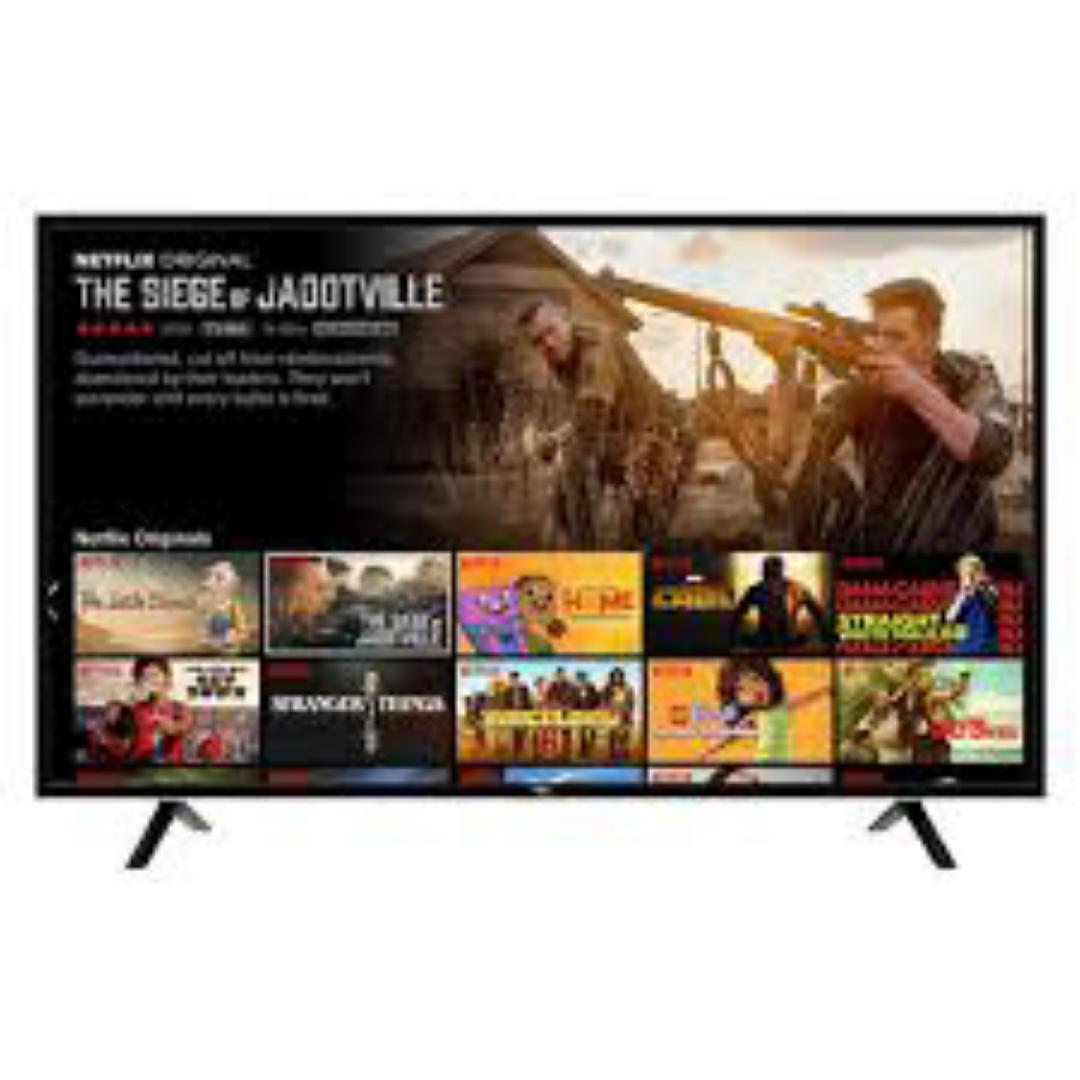 TCL  32 Inch Smart TV 32S5400AF 64bit Quad core Processor Full HD Wide Viewing angle google tv 2K Full HD Metallic Bezel-less Design micro dimming Powerful Dolby Audio Full screen display