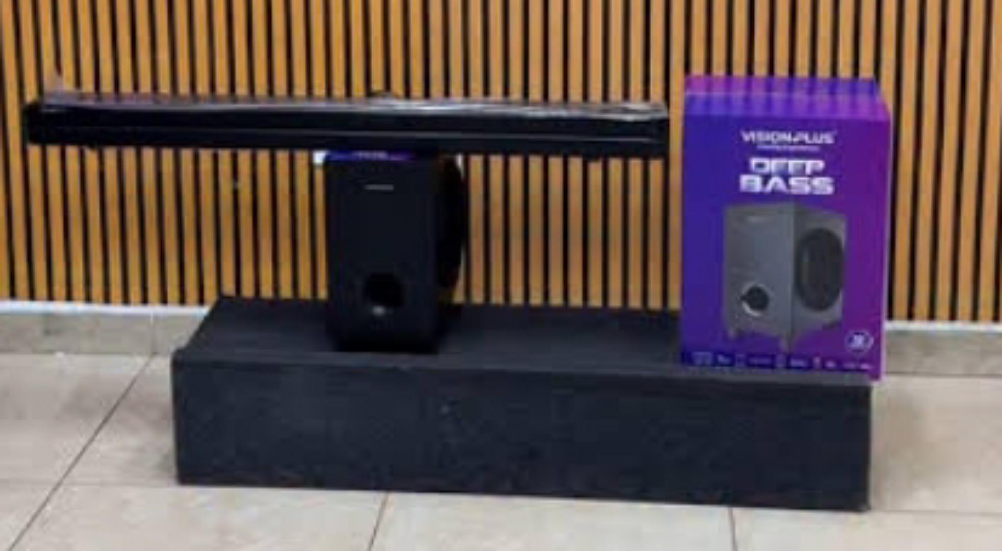 VISION PLUS VP2112SB SOUND BAR SYSTEM Bluetooth, digital FM radio, with USB and audio inputs