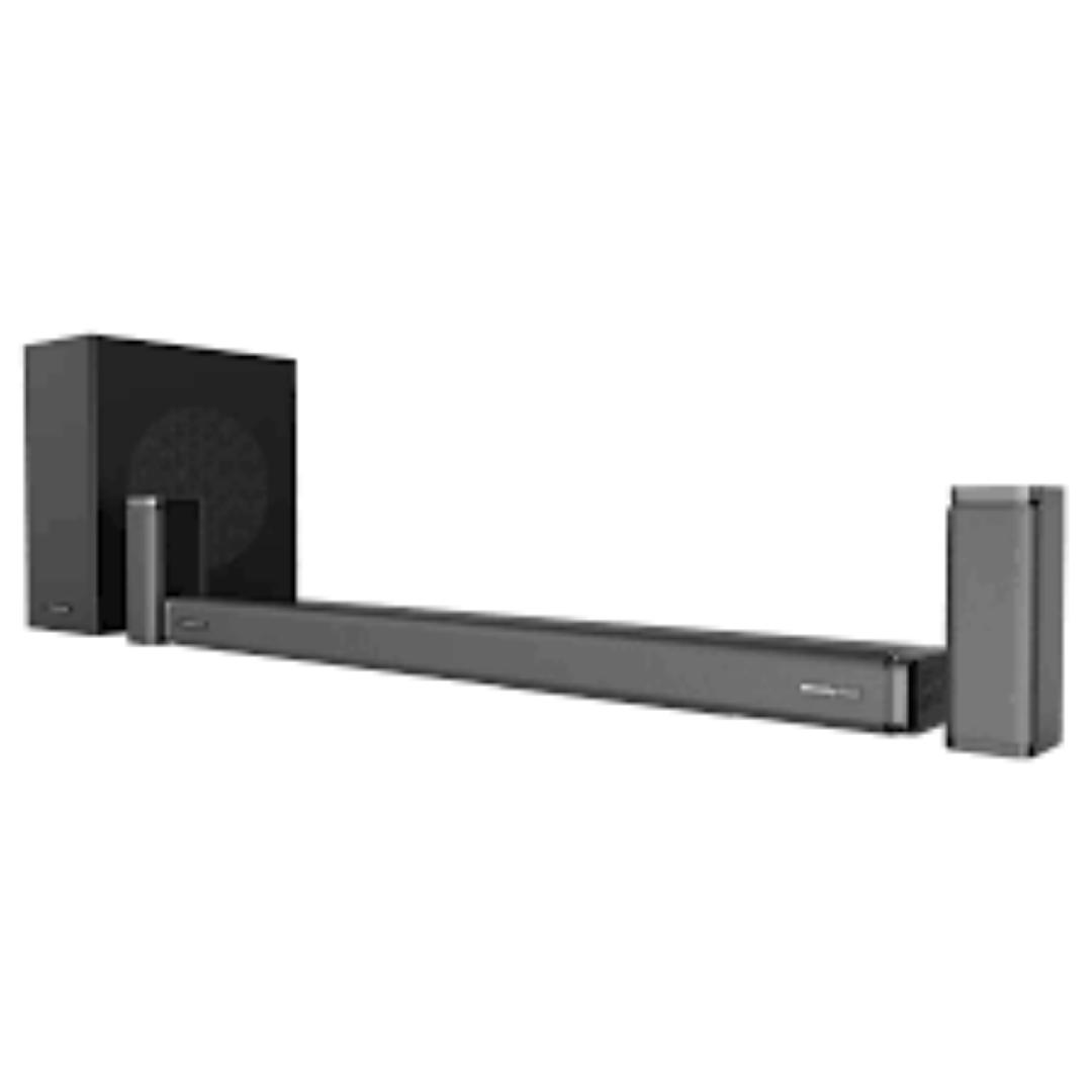 VISION PLUS Sound Bar 5.1ch VP5121SB Wireless Subwoofer with Dolby Digital Plus  3D Surround 160W BT ENABLED WIRELESS 5.1 SURROUND SPEAKERS, 1000W MAX OUTPUT WIRELESS SUBWOOFER, REMOTE CONTROL