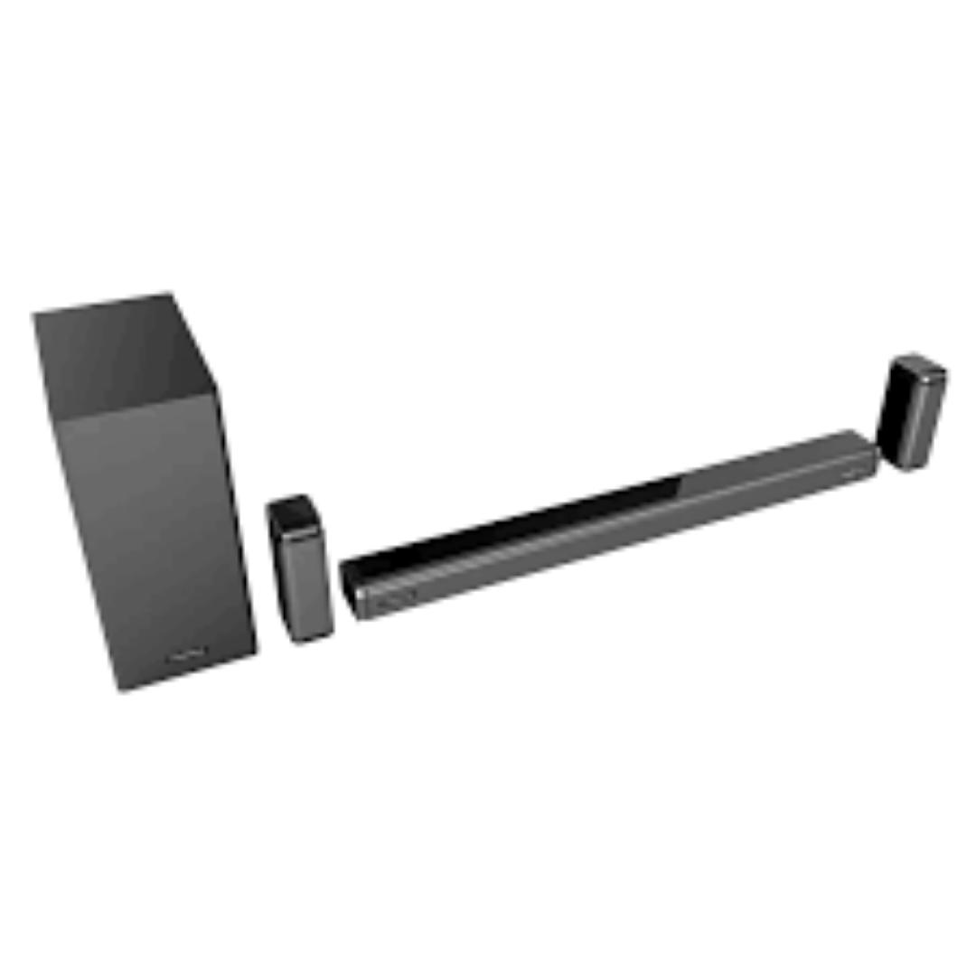VISION PLUS Sound Bar 5.1ch VP5121SB Wireless Subwoofer with Dolby Digital Plus  3D Surround 160W BT ENABLED WIRELESS 5.1 SURROUND SPEAKERS, 1000W MAX OUTPUT WIRELESS SUBWOOFER, REMOTE CONTROL