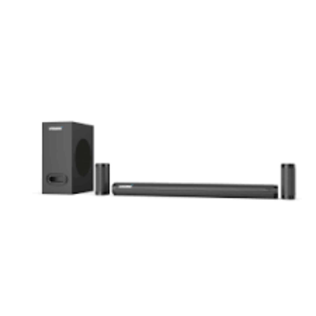VISION PLUS Sound Bar 5.1ch VP5121SB Wireless Subwoofer with Dolby Digital Plus  3D Surround 160W BT ENABLED WIRELESS 5.1 SURROUND SPEAKERS, 1000W MAX OUTPUT WIRELESS SUBWOOFER, REMOTE CONTROL