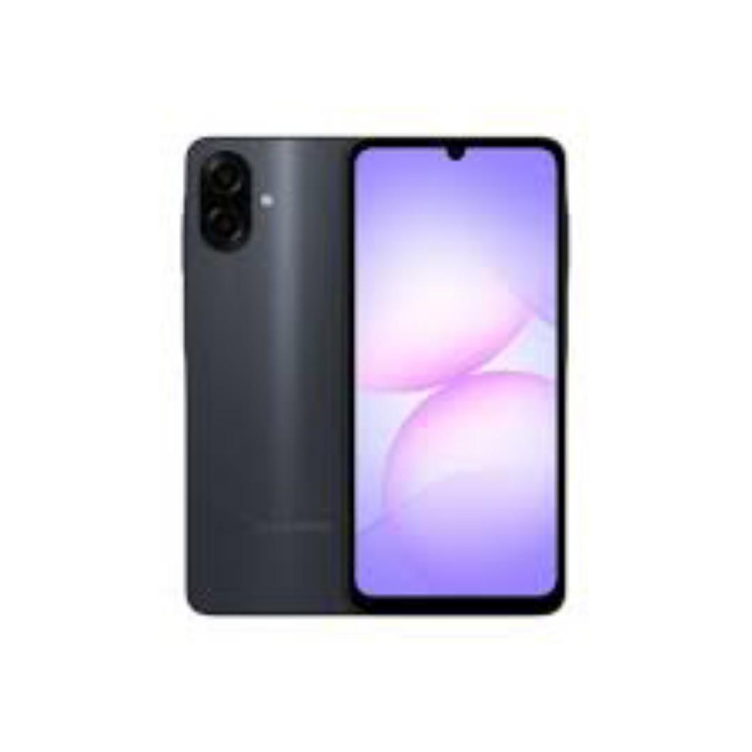 Samsung Galaxy A07 6.7" PLS LCD Screen, 4GB RAM+128GB ROM, 5000mAh Battery, 50MP Rear & 8MP Front Camera, Android 15, Dual SIM, Side Fingerprint -Smartphones