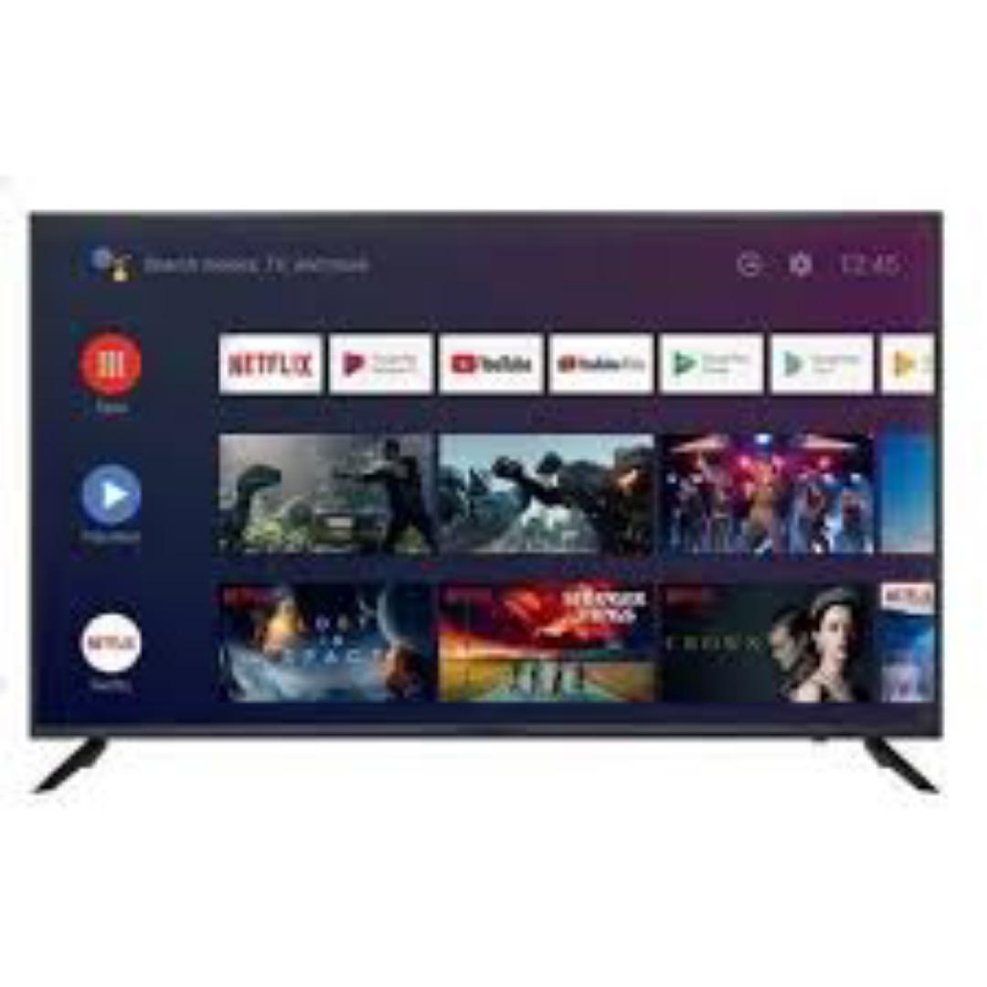 Vitron 55" Inch HTC5568US Smart Android TV ,FRAMELESS, BLUETOOTH ENABLED,4K UHD Smart Android,Netflix,YouTube ,WIFI CONNECTIVITY,APP STORE,INBUILT DECODER+FREE TV GUARD AND WALL MOUNT(1 YEAR WARRANTY)