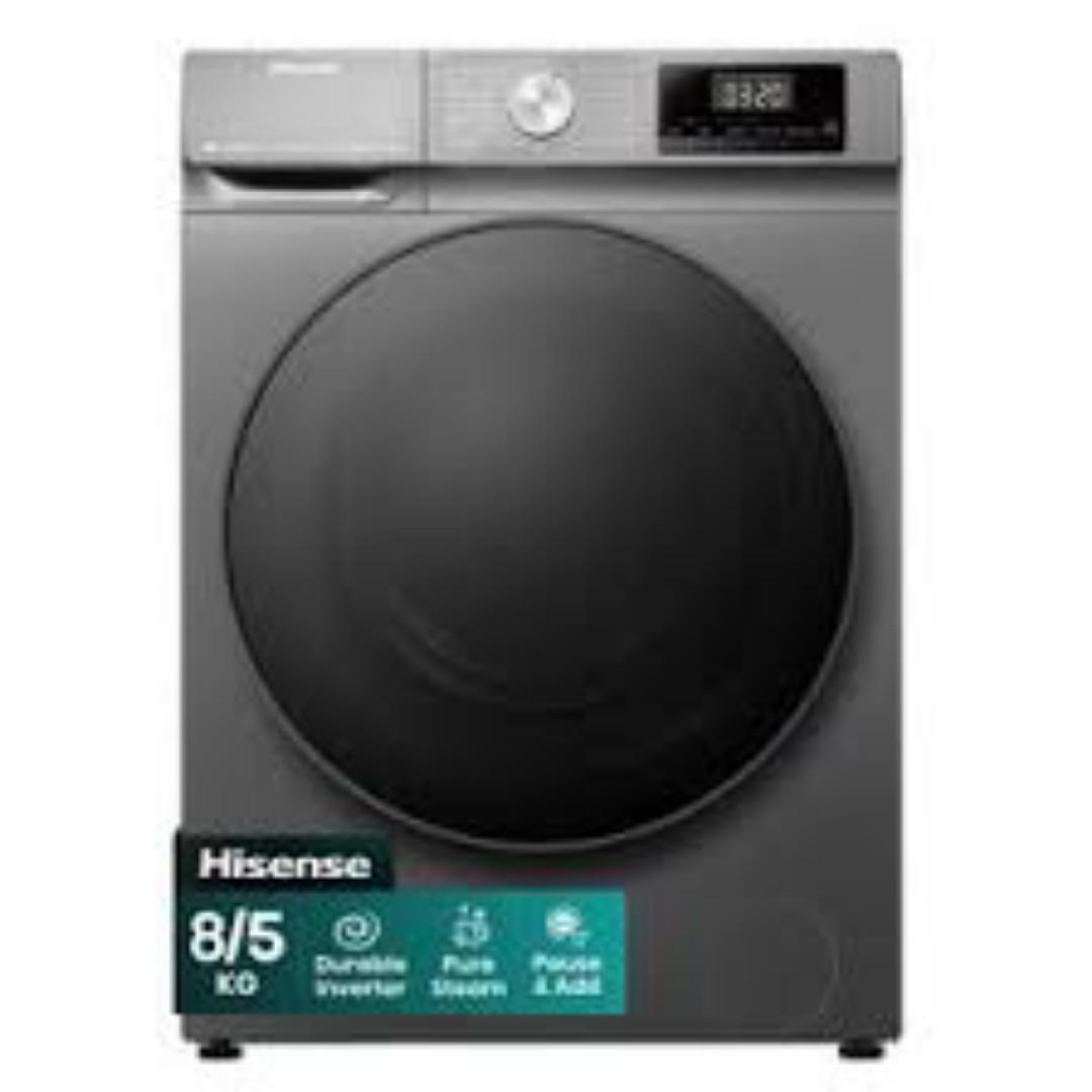 Hisense Washer 8kg & Dryer 5Kg WD3Q8043BT Front Load Washing Machine