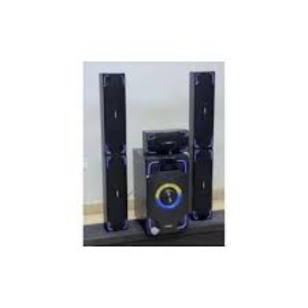 Nobel- NB2080 5.1 channel TALL BOY SPEAKERS-BT HOMETHEARE-55000W PMPO Surround Sound 🎶 | Deep Bass 💥 | Bluetooth/USB/SD/FM 📡 | Remote Control 🎛️ | Premium Home Theatre Experience