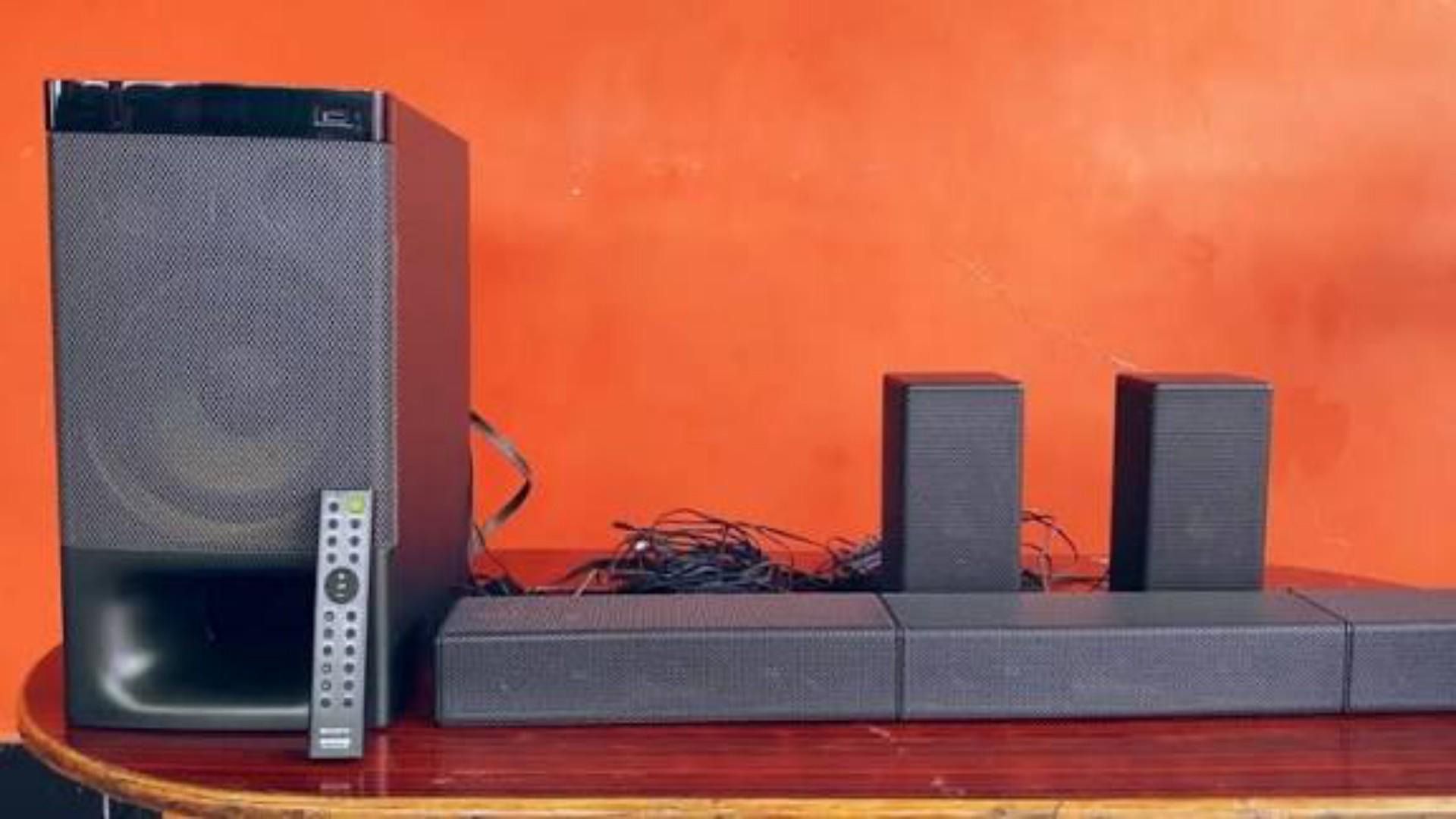 Sony HT-S500RF Real 1000w Dolby Audio Soundbar for TV with Rear Speakers & Subwoofer Home Theatre System (Bluetooth Connectivity, HDMI & Optical Connectivity, USB Playback)