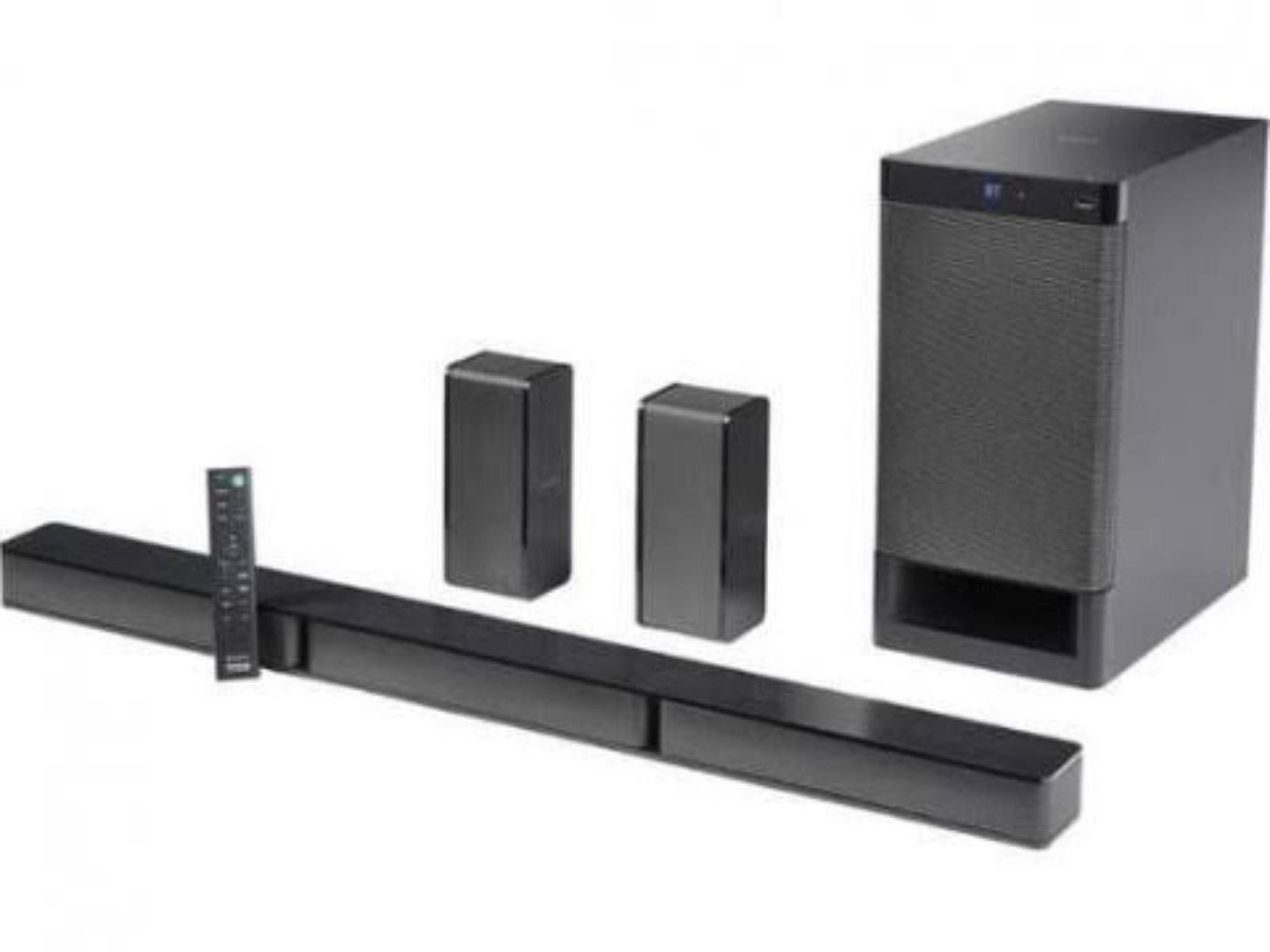 Sony HT-S500RF Real 1000w Dolby Audio Soundbar for TV with Rear Speakers & Subwoofer Home Theatre System (Bluetooth Connectivity, HDMI & Optical Connectivity, USB Playback)
