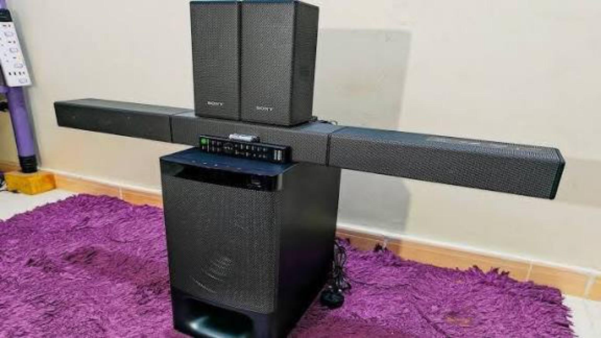 Sony HT-S500RF Real 1000w Dolby Audio Soundbar for TV with Rear Speakers & Subwoofer Home Theatre System (Bluetooth Connectivity, HDMI & Optical Connectivity, USB Playback)