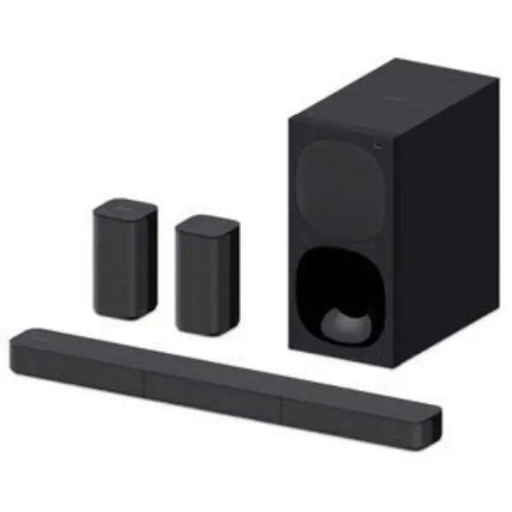 Sony HT-S20R Real 5.1ch Dolby Digital Soundbar for TV with subwoofer and Compact Rear Speakers, 5.1ch Home Theatre System (400W,Bluetooth & USB Connectivity, HDMI & Optical connectivity)