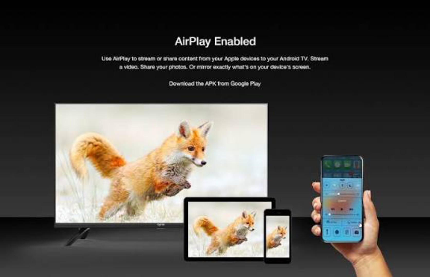 Syinix 43 Inch FHD 2K Smart Google TV Frameless Design A+ Panel, Voice Control, Dolby Audio, Bluetooth 16W Speakers-1 year warranty