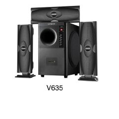 Vitron V635 3.1CH Multimedia X-Bass Speaker System Home Theatre System AC/DC Subwoofer Bluetooth Woofer USB/SD/FM Home Audio System with Remote Control-1 year warranty