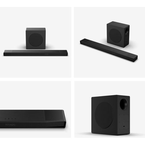 HISENSE AX3120Q 3.1.2 CH  DOLBY ATMOS SOUNBAR WITH  WIRELESS SUBWOOFER ,HIGH -PERFORMANCE AUDIO SYSTEM THAT DELIVERS UPTO  440W OF TOTAL OUTPUT POWER -1 YEAR WARRANTY