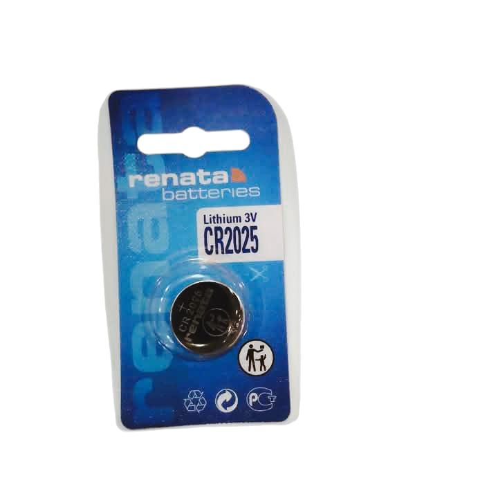 RENATA CELL BUTTON CR 2025 LITHIUM 3V BATTTERY