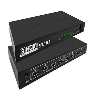 4K Premier Quality Ultra HD HDMI Splitter 1X8 8 Port Repeater Amplifier