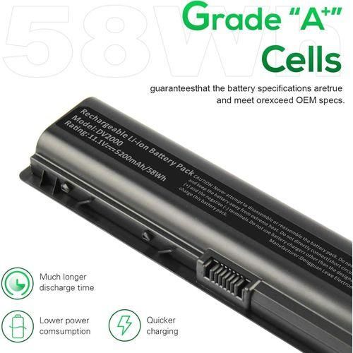 HP Pavilion DV2000 DV6000 V3000 V6000 dx6500 DX6600 dx6700 g6000 ve12 HSTNN-IB31 EX940AA Replacement Laptop Battery