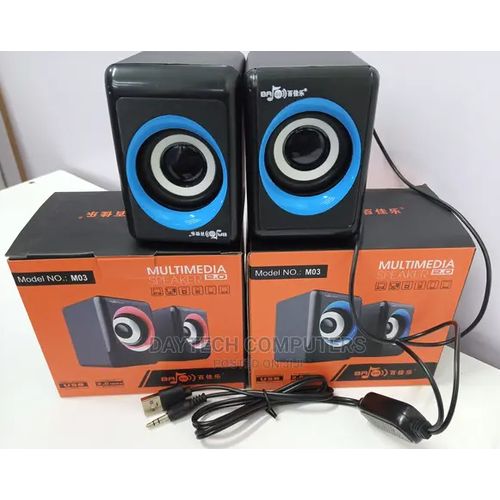 Desktop Laptop USB Multimedia Speaker simple design with convenient volume control
HIGH QUALITY SOUND