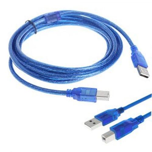 USB Printer / Scanner Cable - 3M-universal USB Printer Cable for all printers with USB interface 2.0 or 3.0 for Connectivity from Computer / PC or Laptop.