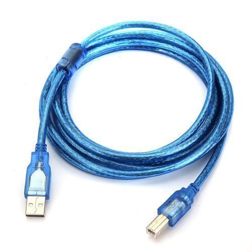 USB Printer / Scanner Cable - 3M-universal USB Printer Cable for all printers with USB interface 2.0 or 3.0 for Connectivity from Computer / PC or Laptop.