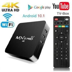 MXQpro RK3229 Android 10.1 Smart TV Box 4K Youtube Media Player TV BOX Remote Control TV Set Top Box