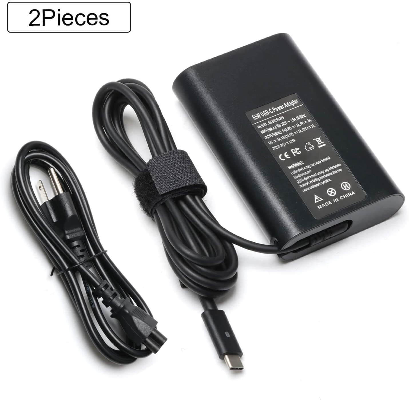 DELL 65W USB Type C Laptop Adapter Charger For Latitude with cable
