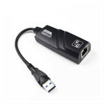 USB to Ethernet Converter USB 3.0 to RJ45 Network Adapter 10 100 1000 Mbps for Laptop Phone and Desktop RJ 45