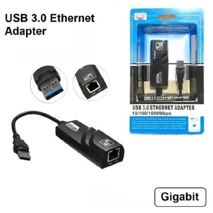USB to Ethernet Converter USB 3.0 to RJ45 Network Adapter 10 100 1000 Mbps for Laptop Phone and Desktop RJ 45