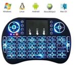 I8 Mini Wireless Keyboard Backlight 2.4G Air Mouse Remote Control Touchable Handheld for Smart Android TV Box Desktop PC-High sensitivity touch template