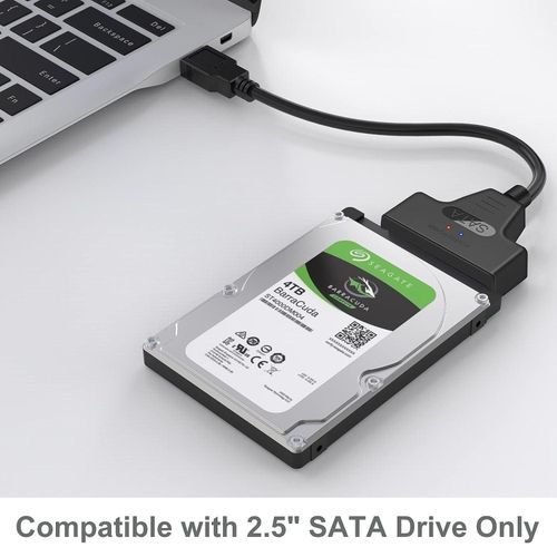 SATA to USB 3.0 Adapter Cable for 2.5 inch HDD/SSD, Hard Drive Adapter Converter