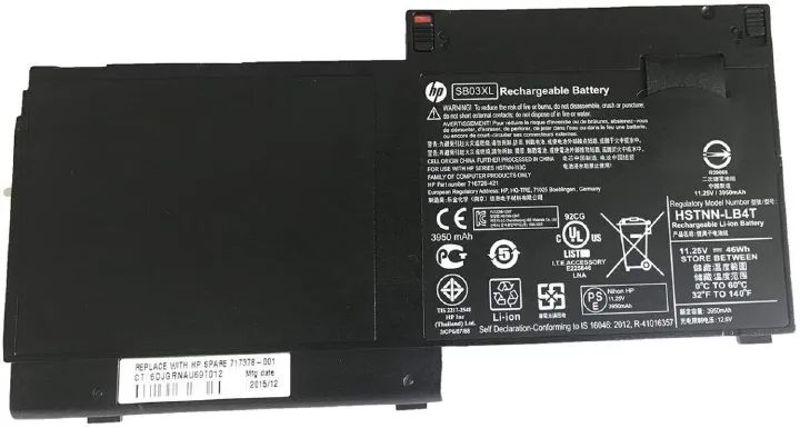 Laptop Battery for HP EliteBook 725 G1 725 G2 725 G3 720 G1 720 G2 825 G1 825 G2 Notebook Laptop Battery 100% Tested with strict quality control standards-SB03XL