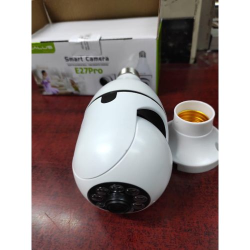 OFFER!! CALUS E27 PRO SMART WIFI BULB CAMERA, HD 1080p,NIGHT VISION, MOTION SENSOR, TWO WAY AUDIO, EASY INSTALLATION SD CARD SLOT. WIRELESS VIEW REALTIME OR VIDEO