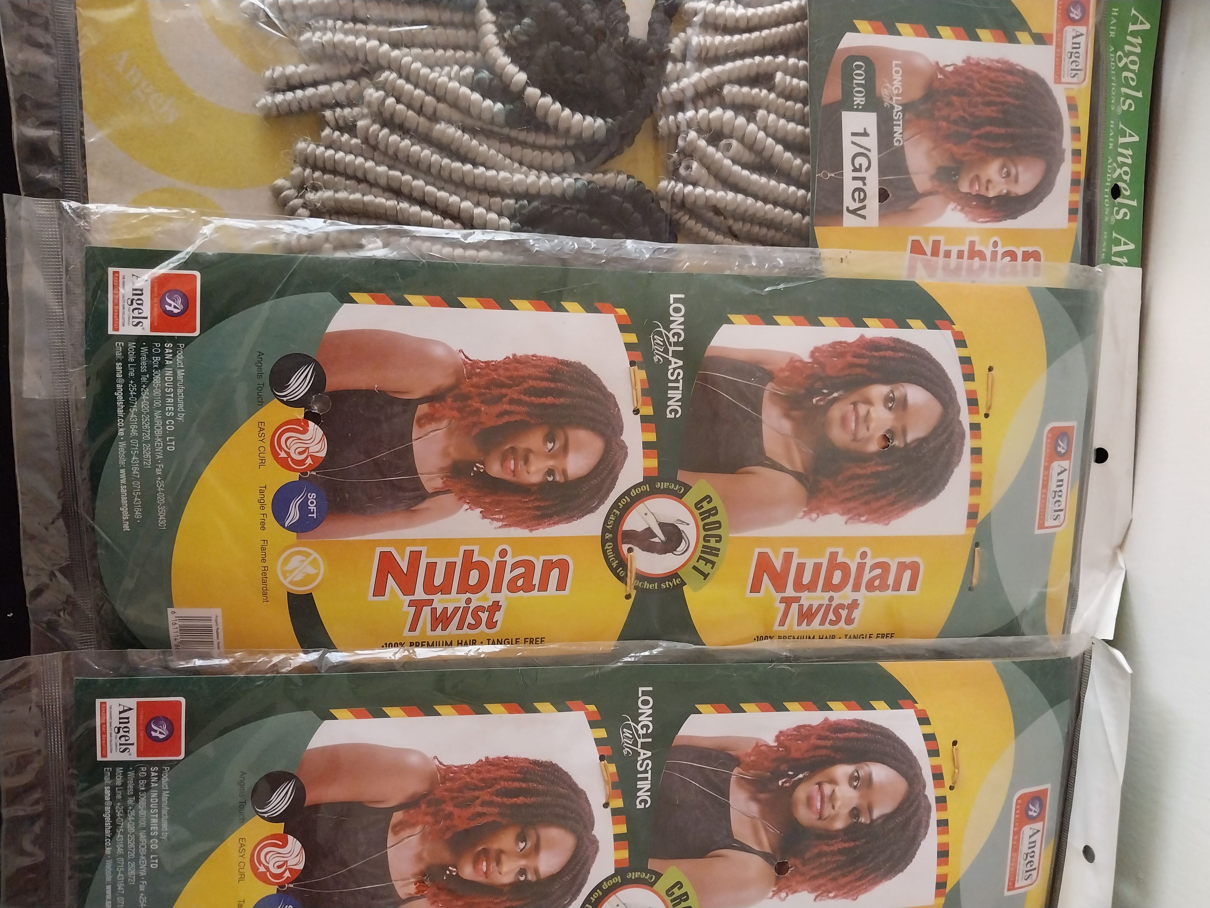 NUBIAN TWIST by Angels Hair
Crotchet hair
