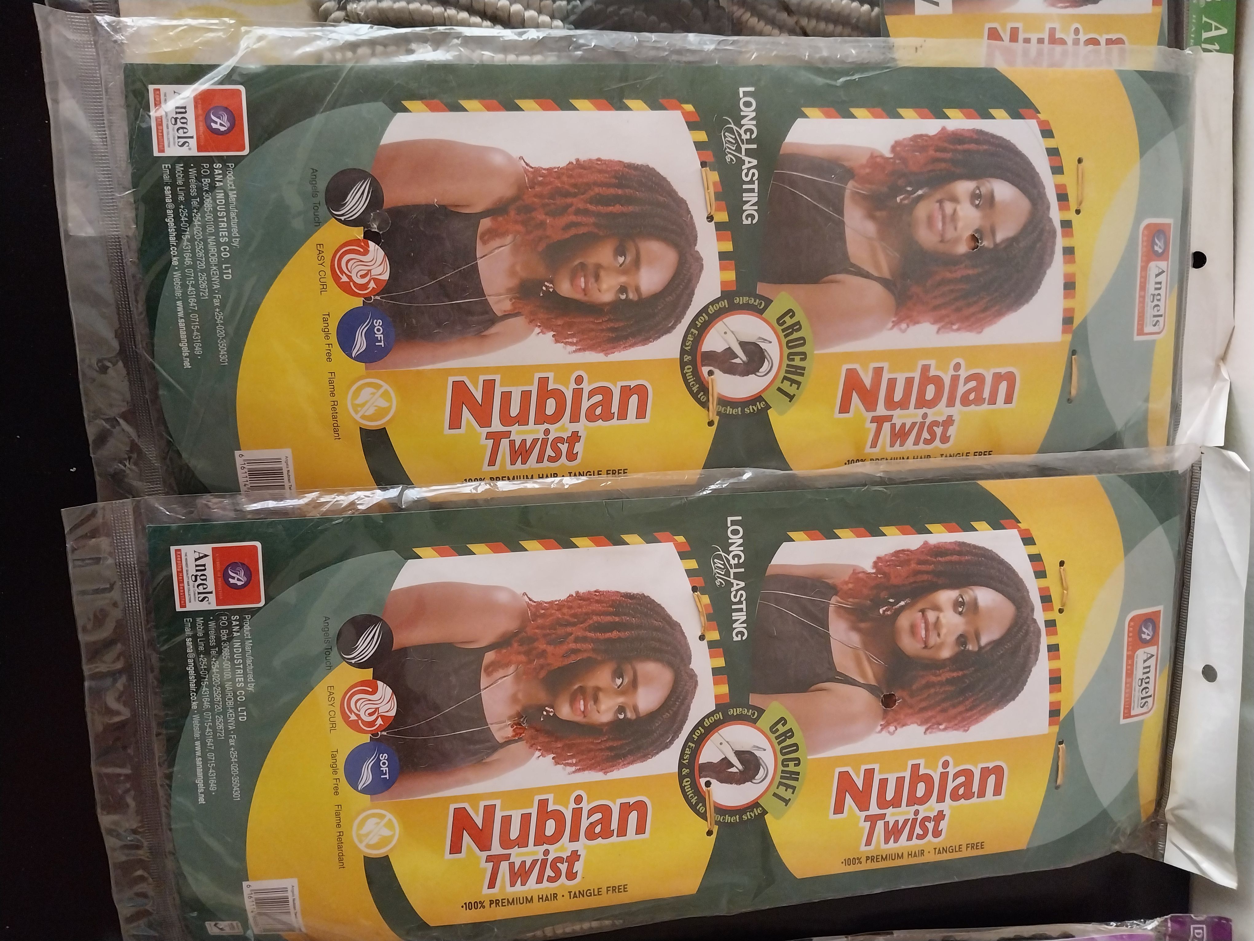 NUBIAN TWIST by Angels Hair
Crotchet hair