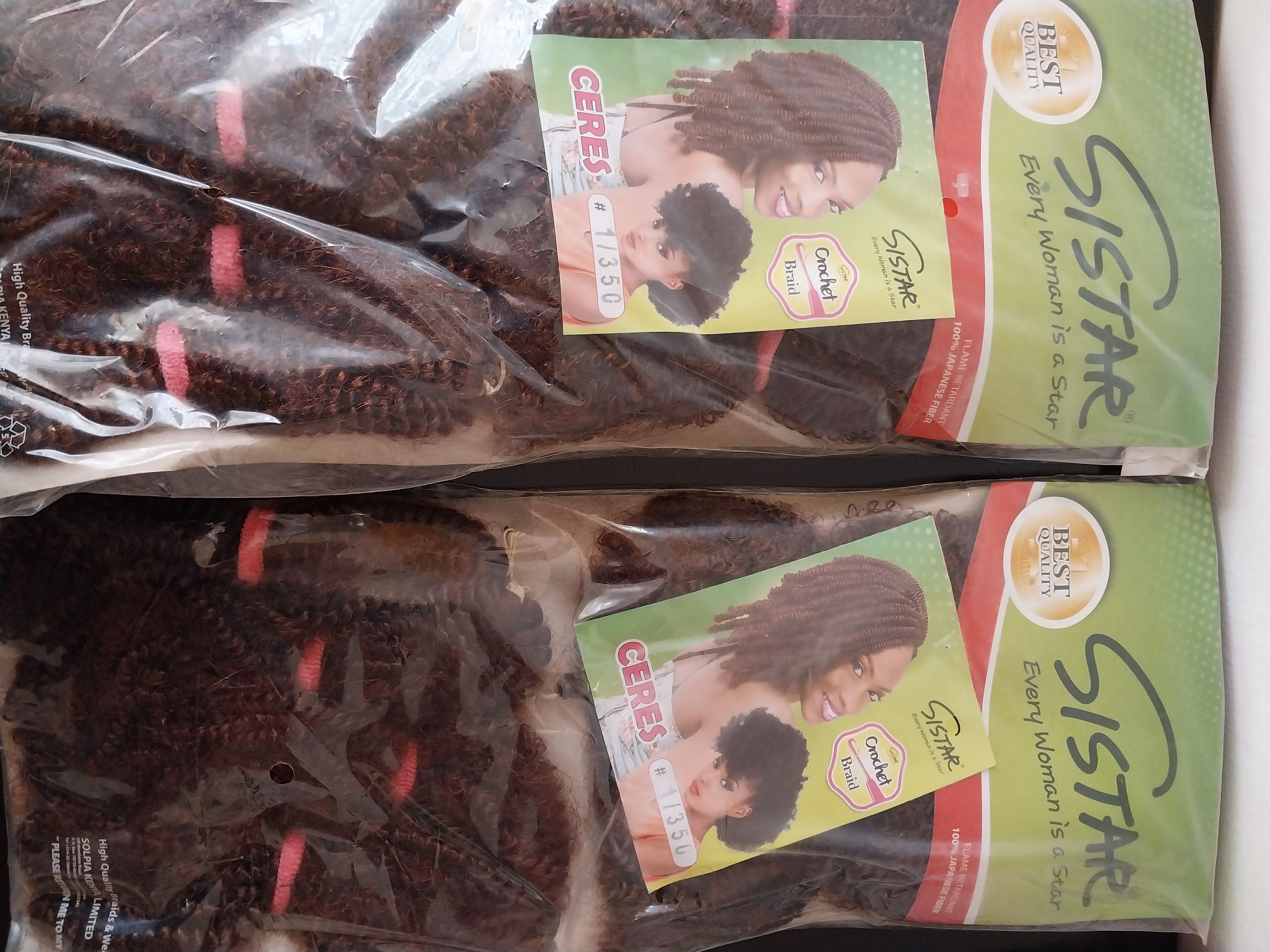 CERES crotchet hair by Sistar Kenya